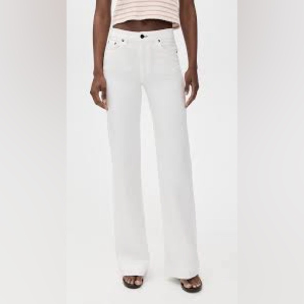 L’Agence Ruth High Rise Straight Leg Jeans (27)